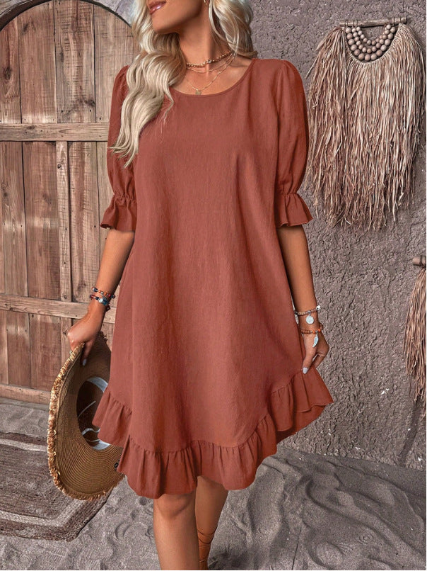 Damen lässiges Sommerkleid Stalluxe