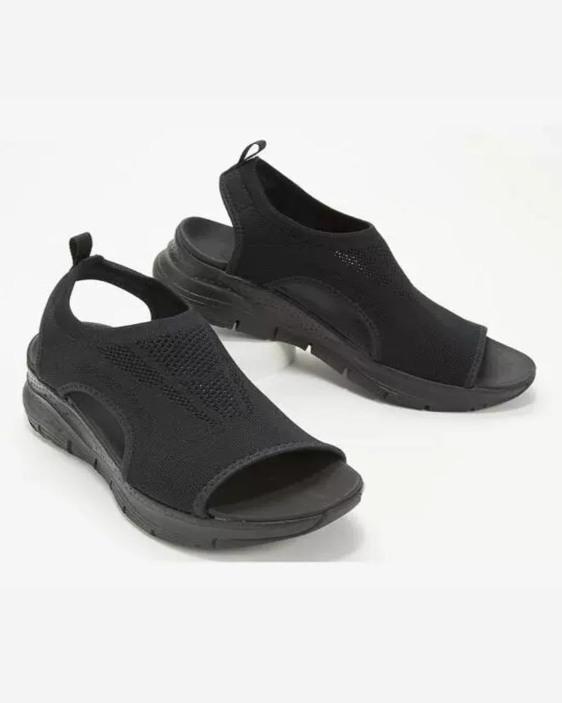Damen Atmungsaktive Slip-On Sandalen mit ergonomischem Design und rutschfester Sohle Stalluxe