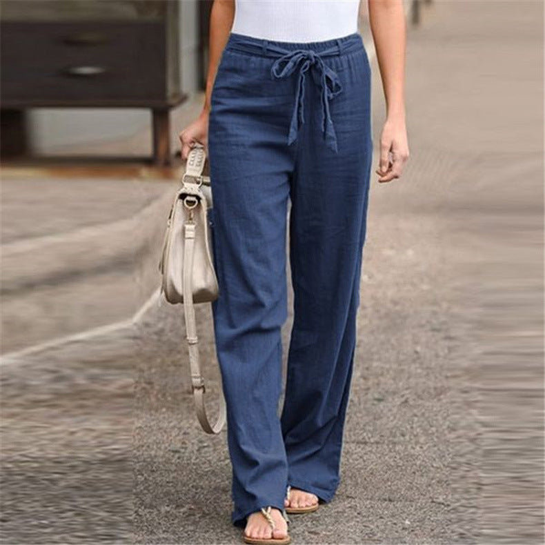Damen Leichte und lockere Sommerhose Stalluxe