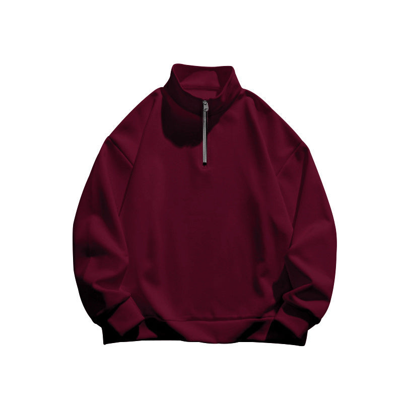 Damen Sweatshirt mit Stehkragen und Reißverschluss Stalluxe