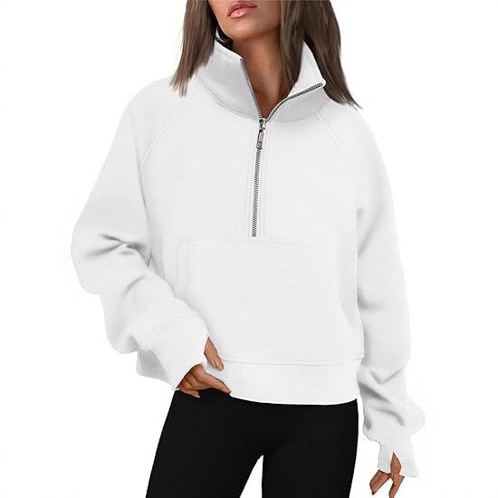 Damen Sportlicher Hoodie Stalluxe