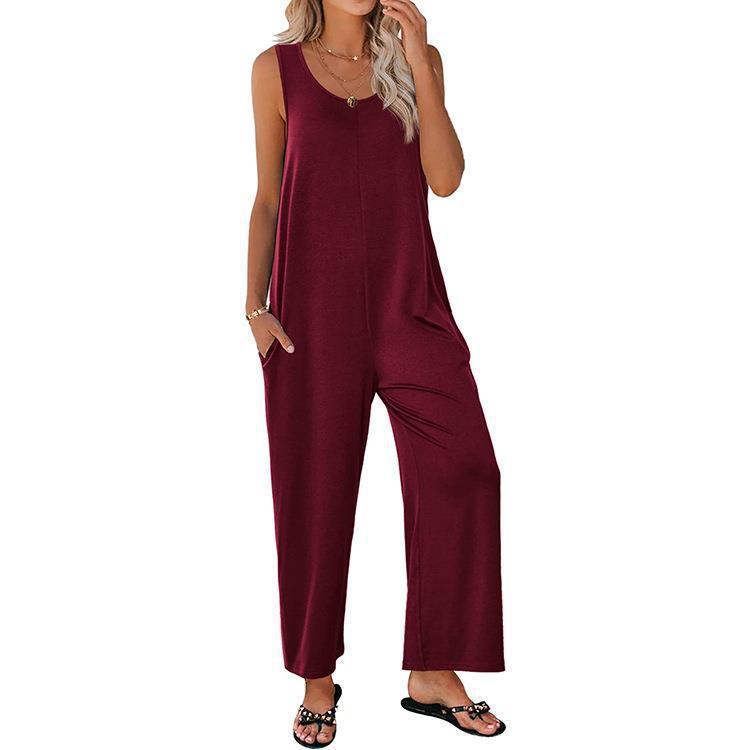 Damen Overall mit weit geschnittenem Bein Stalluxe