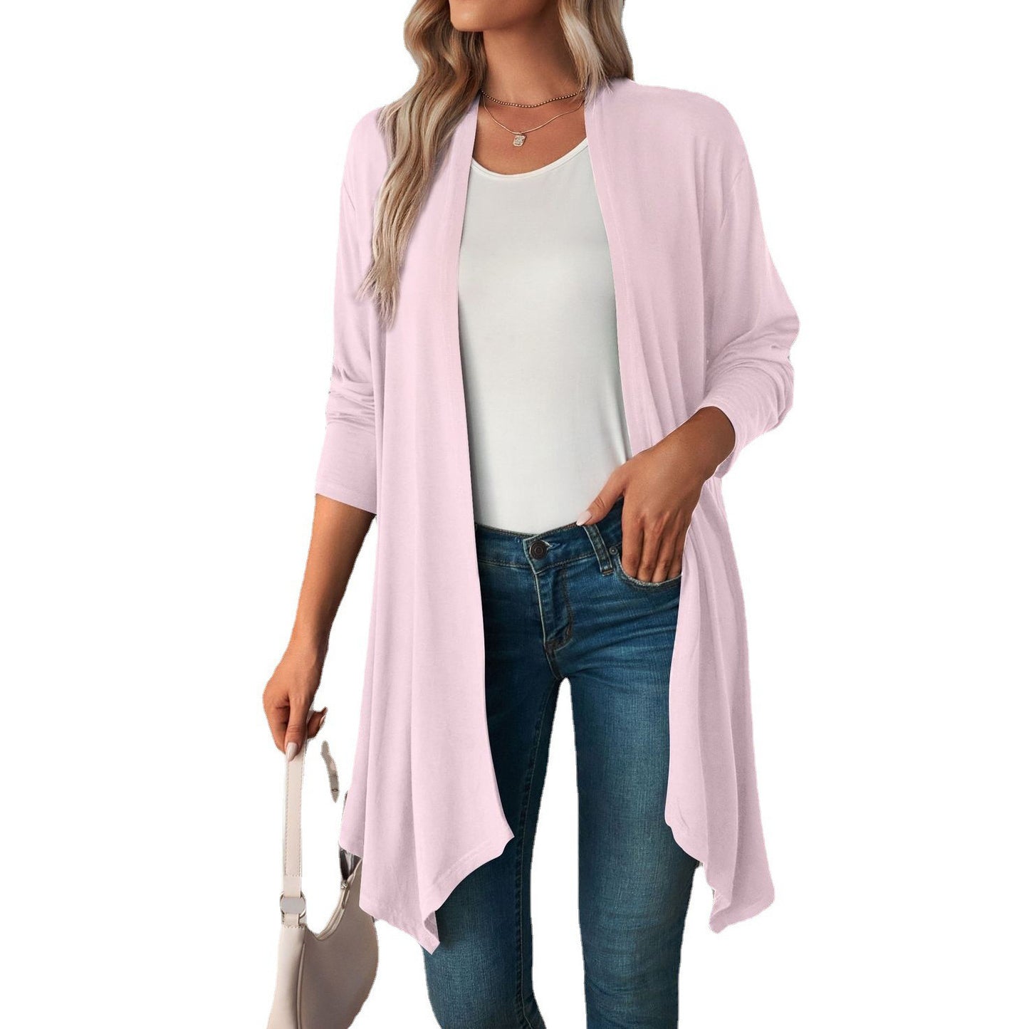 Damen Longcardigan Stalluxe