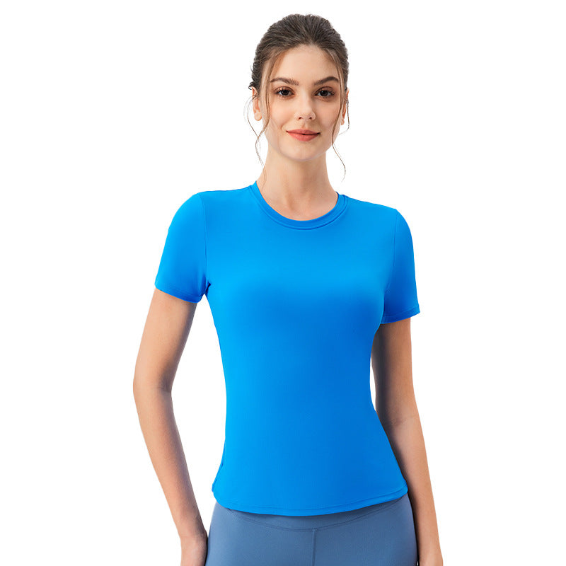 Damen Sportliches Kurzarm Funktionsshirt Stalluxe