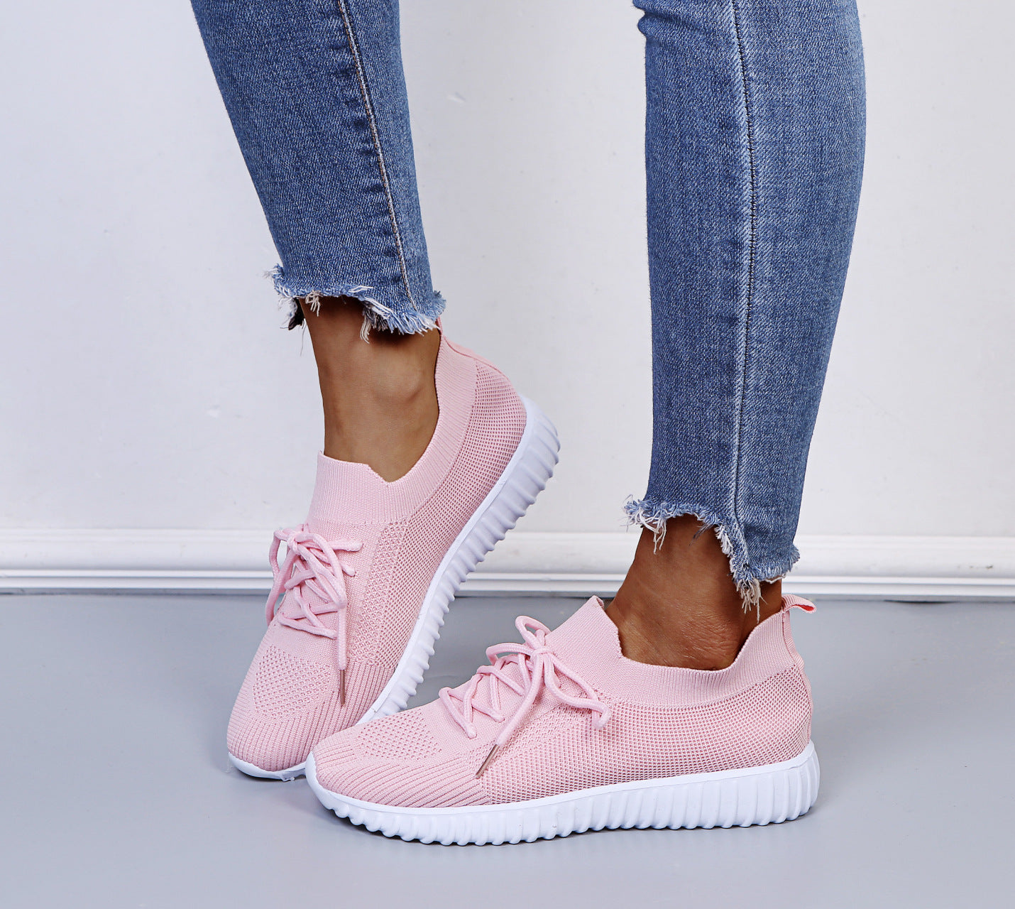 Damen Atmungsaktive Freizeitschuhe mit elastischem Obermaterial Stalluxe