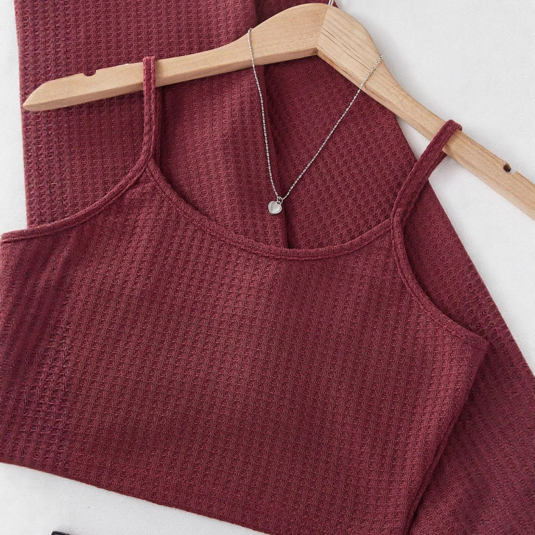 Damen lässiges Schlafanzug-Set mit kurzem Oberteil und Shorts Stalluxe