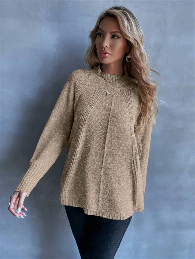 Damen Oversized Strickpullover Stalluxe