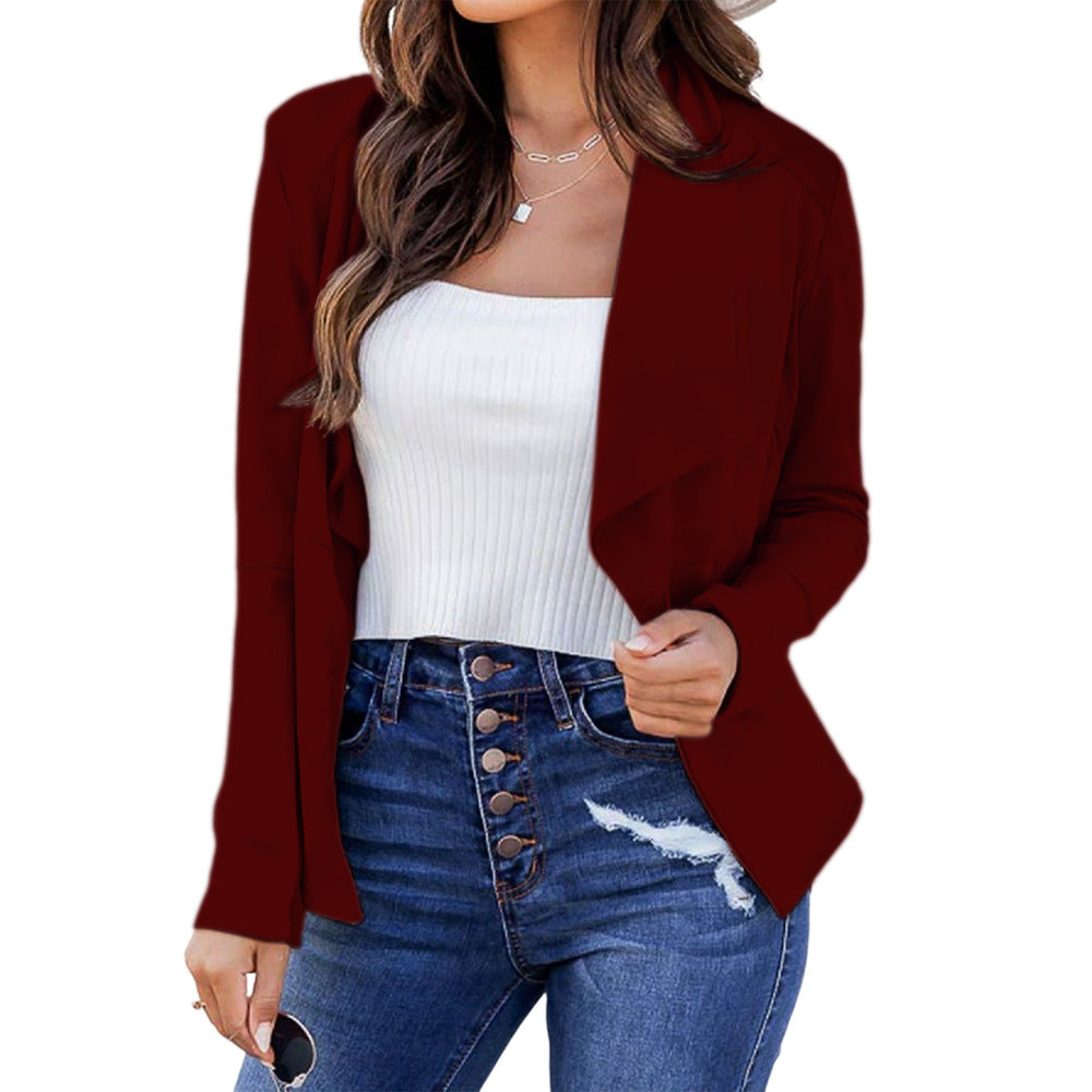 Damen elegante und lässige Blazerjacke Stalluxe