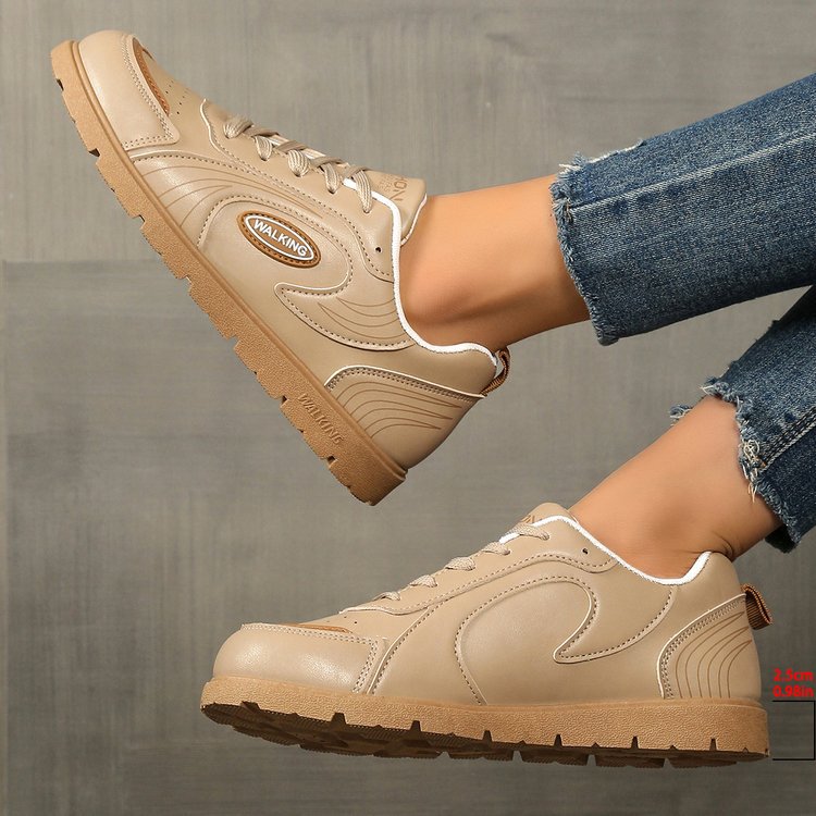 Damen modische Sneakers mit atmungsaktivem Obermaterial und rutschfester Sohle Stalluxe