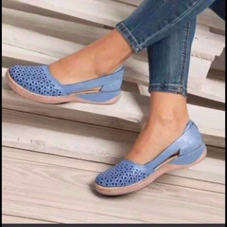 Damen Atmungsaktive Freizeitschuhe mit geschlossener Ferse Stalluxe