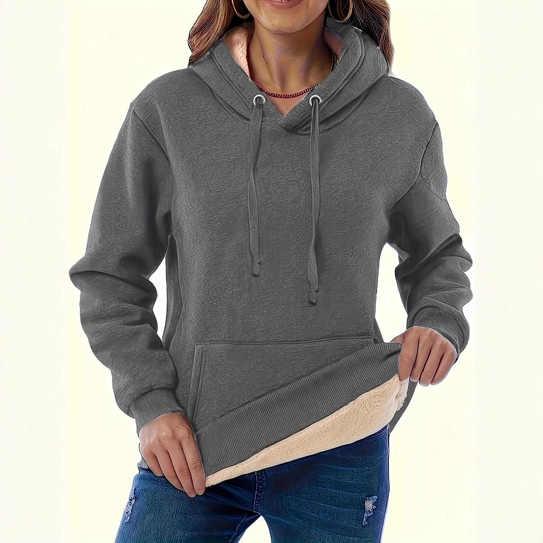 Damen Hoodie mit kuscheligem Innenfutter und modernem Schnitt Stalluxe