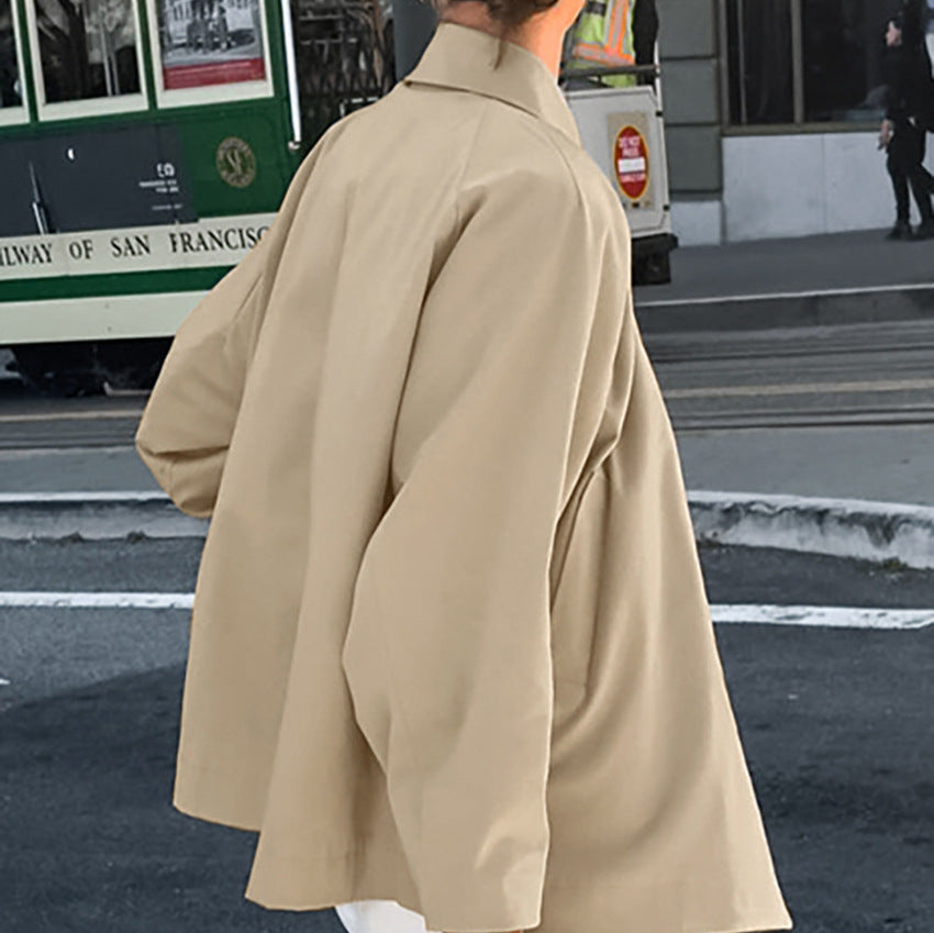 Damen modische Arbeitsjacke mit breitem Kragen und praktischen Taschen Stalluxe
