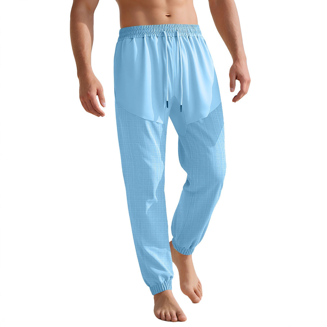 Damen sportliche Jogginghose mit elastischem Bund und strukturiertem Design Stalluxe