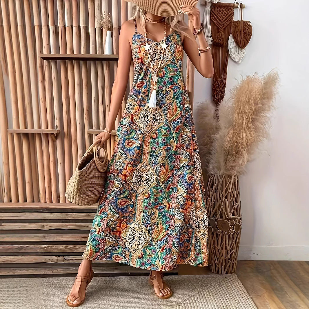 Damen Maxikleid Stalluxe