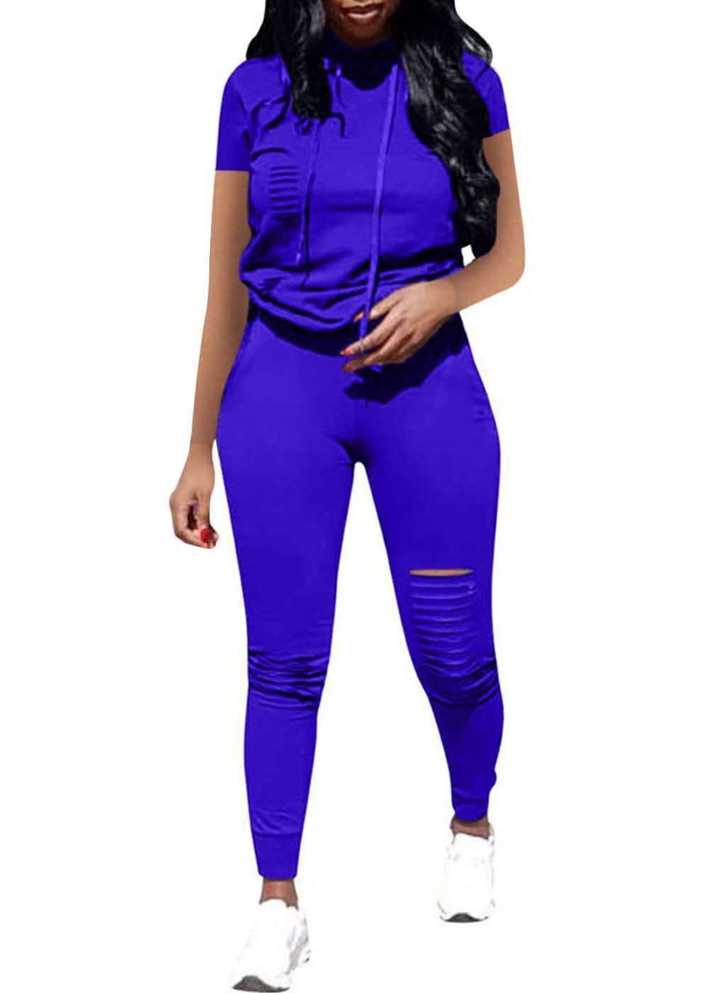 Damen Jogginganzug mit stylischen Zipper-Details und sportlicher Passform Stalluxe
