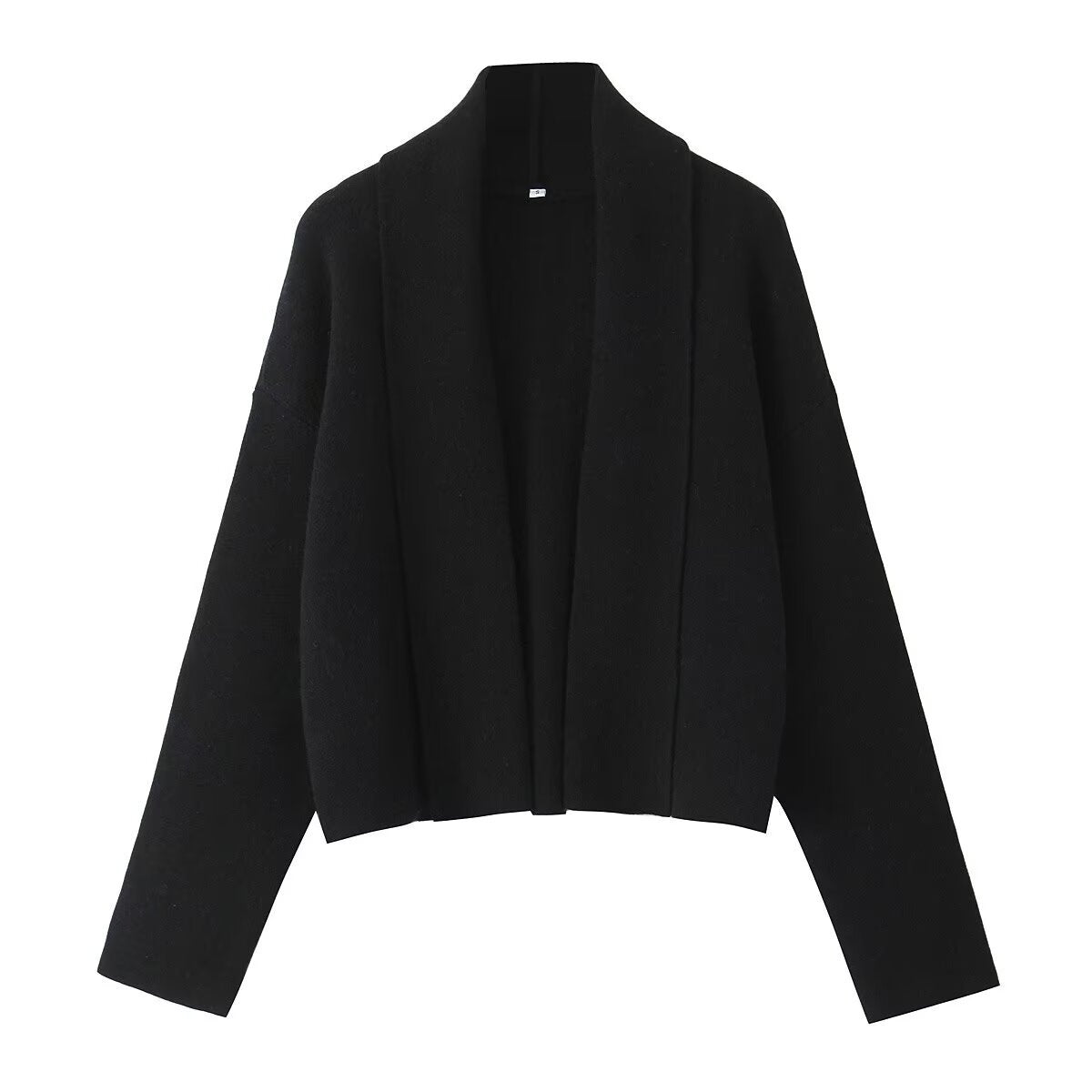 Damen lässige Strickjacke mit offenem Design und V-Ausschnitt Stalluxe
