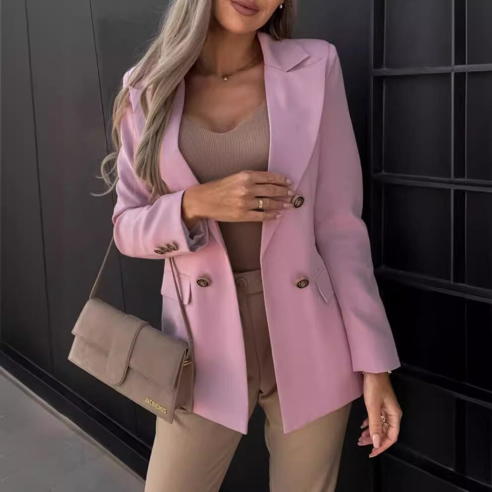 Damen modischer Blazer im Oversized-Stil Stalluxe