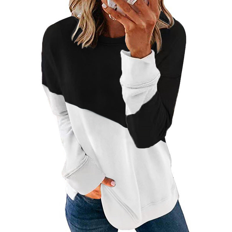 Damen Sweatshirt im modernen Farbblockdesign Stalluxe