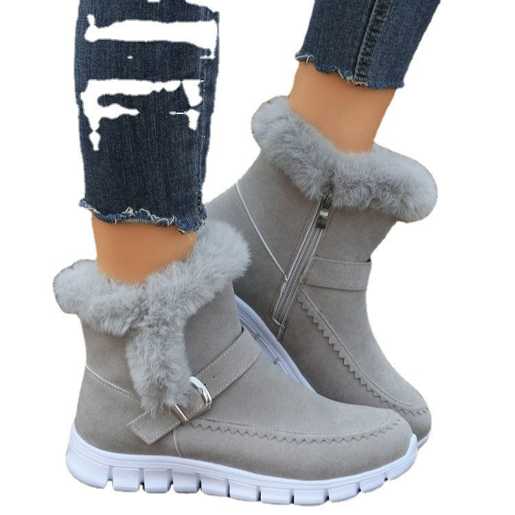 Damen Winterstiefel mit kuscheligem Kunstfell Stalluxe