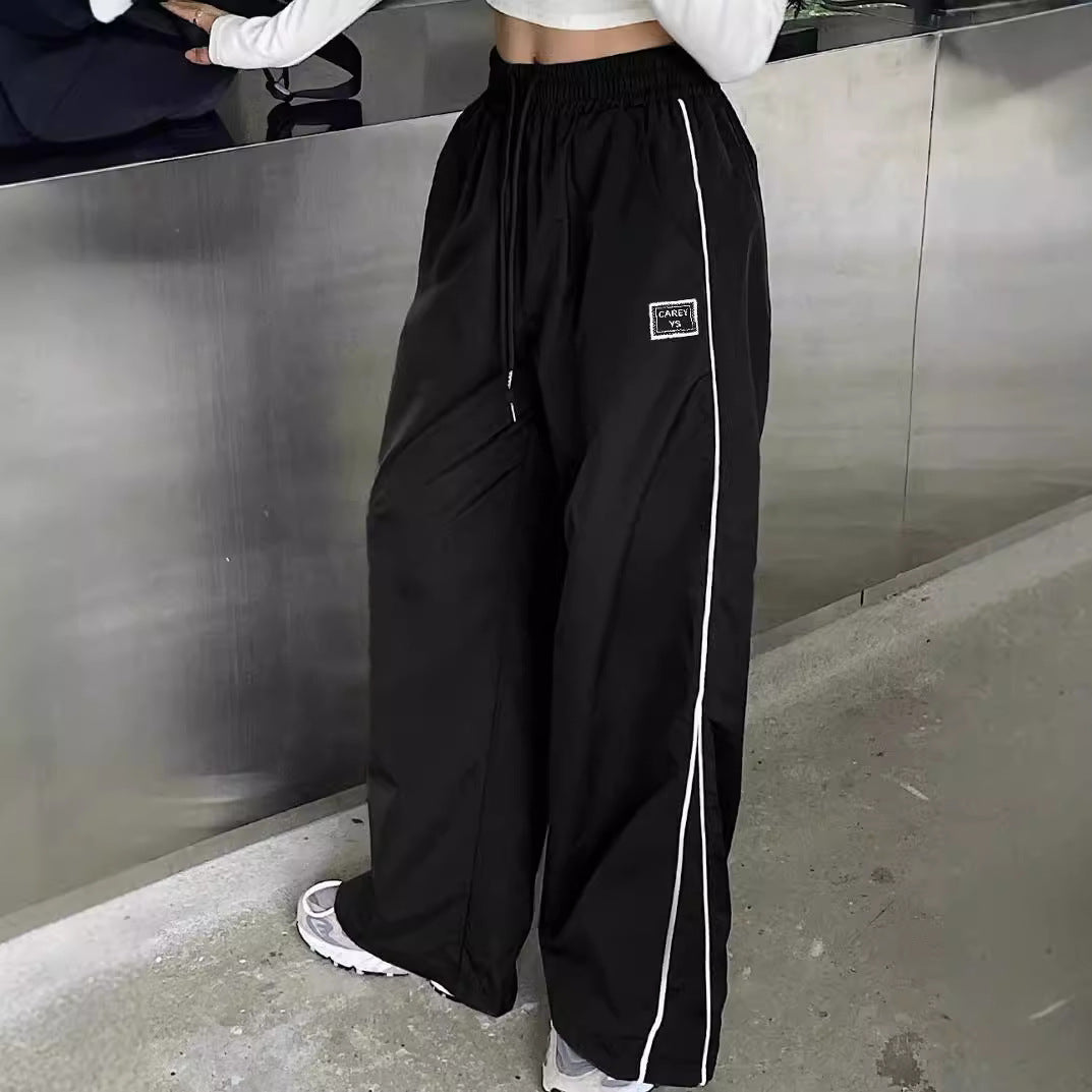 Damen lockere Workout-Hosen mit elastischem Bund und praktischen Taschen Stalluxe
