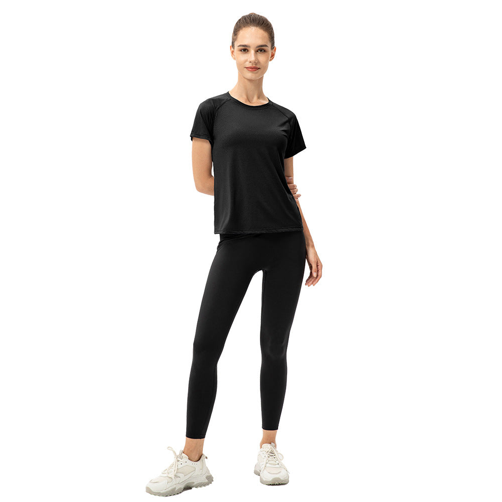 Damen Leistungsstarkes Trainingsshirt Stalluxe