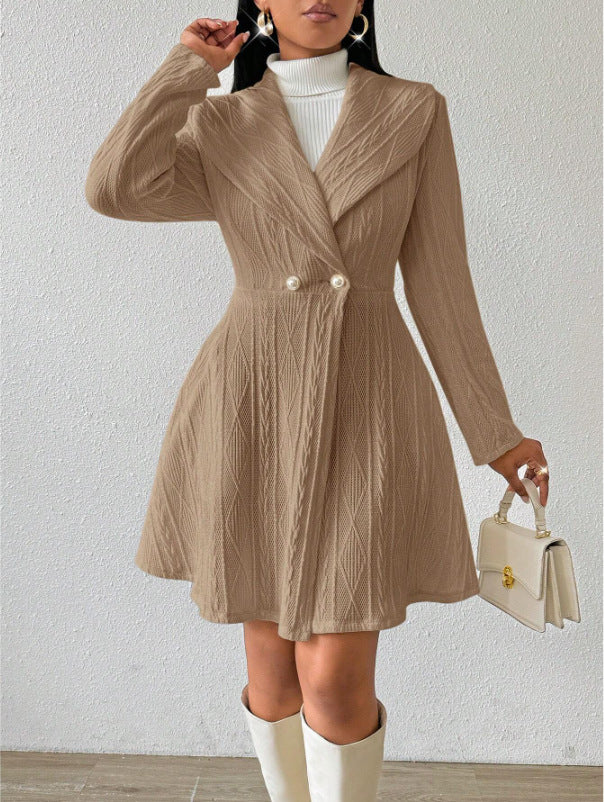 Damen Elegante und bequeme Strickjacke mit hoher Taille Stalluxe