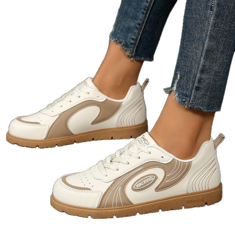 Damen modische Sneakers mit atmungsaktivem Obermaterial und rutschfester Sohle Stalluxe
