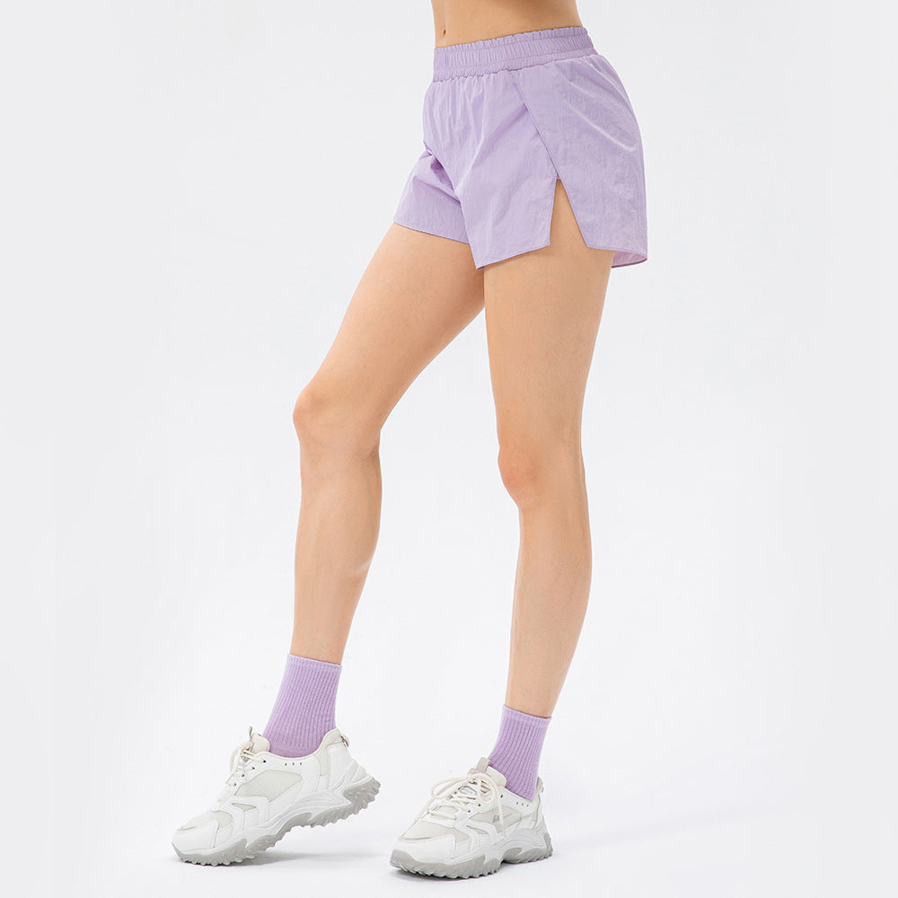 Damen Sportliche Laufshorts mit elastischem Bund und praktischen Seitentaschen Stalluxe