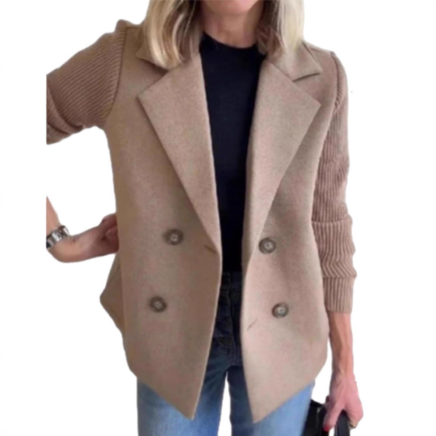 Damen modische Überwurfjacke Stalluxe