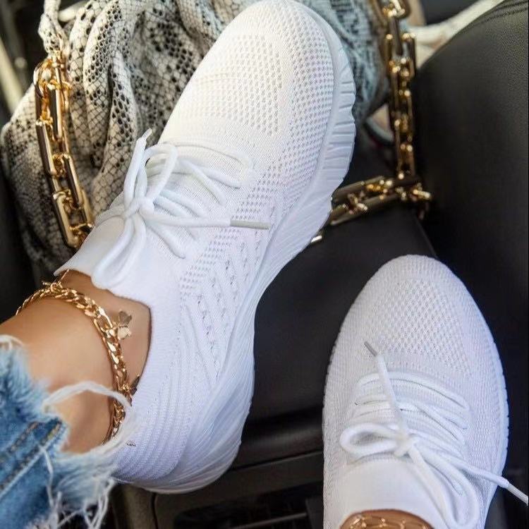 Damen Sportliche Sneaker mit atmungsaktiver Mesh-Oberfläche und innovativem Dämpfungssystem Stalluxe