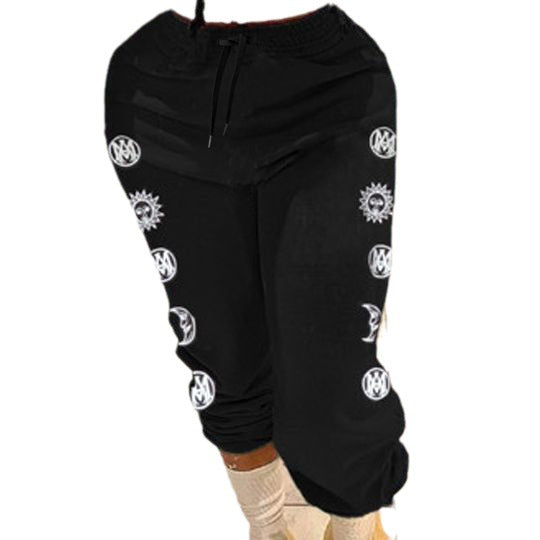 Damen lässige Jogginghose mit einzigartigem Motiv Stalluxe