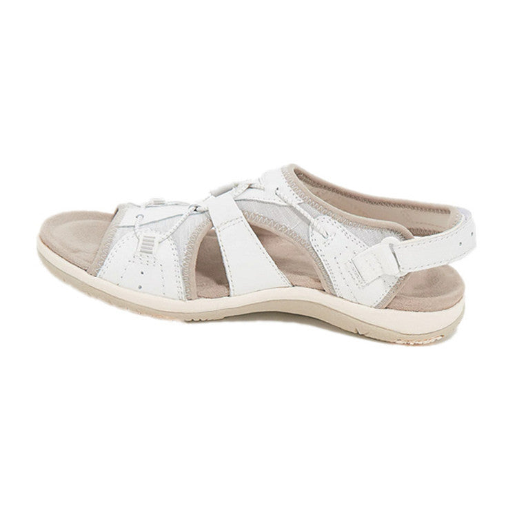 Damen Komfortable Sandalen mit verstellbarem Riemendesign und atmungsaktiver Sohle Stalluxe