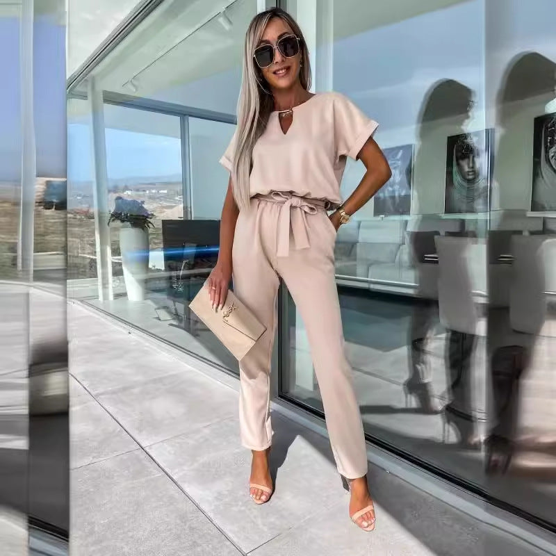 Damen Jumpsuit mit elegantem Schnitt Stalluxe