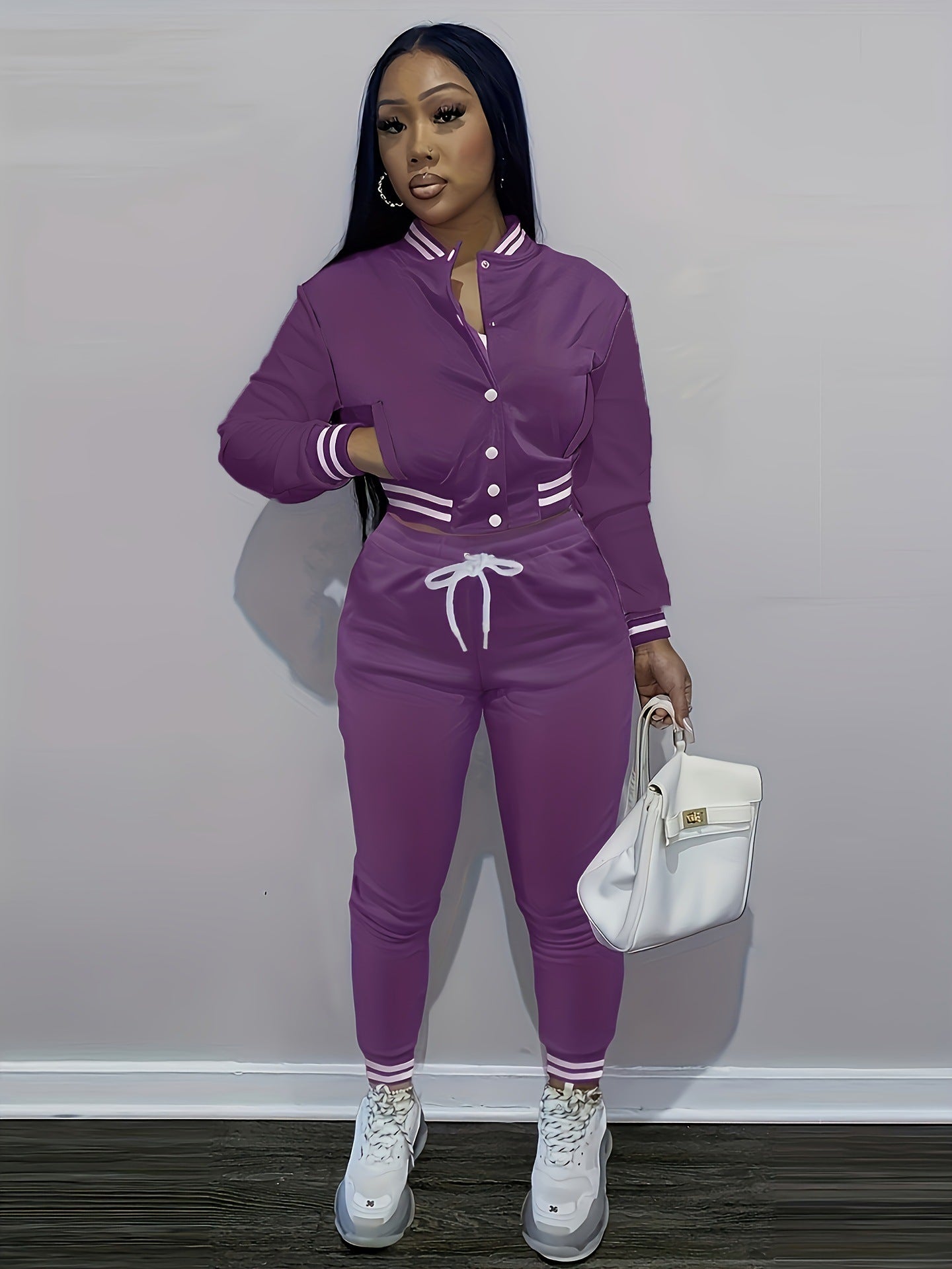 Damen Sportlicher Jumpsuit mit lässigem Schnitt und praktischen Taschen Stalluxe