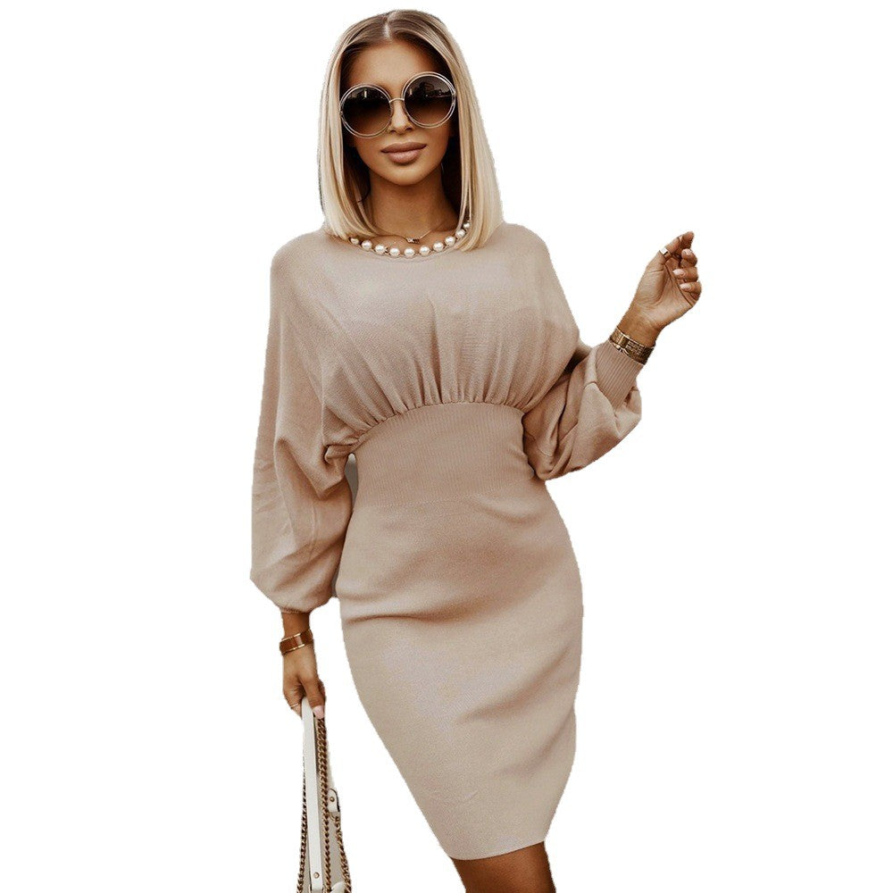 Damen Elegantes Asymmetrisches Kleid mit Off-Shoulder-Design Stalluxe