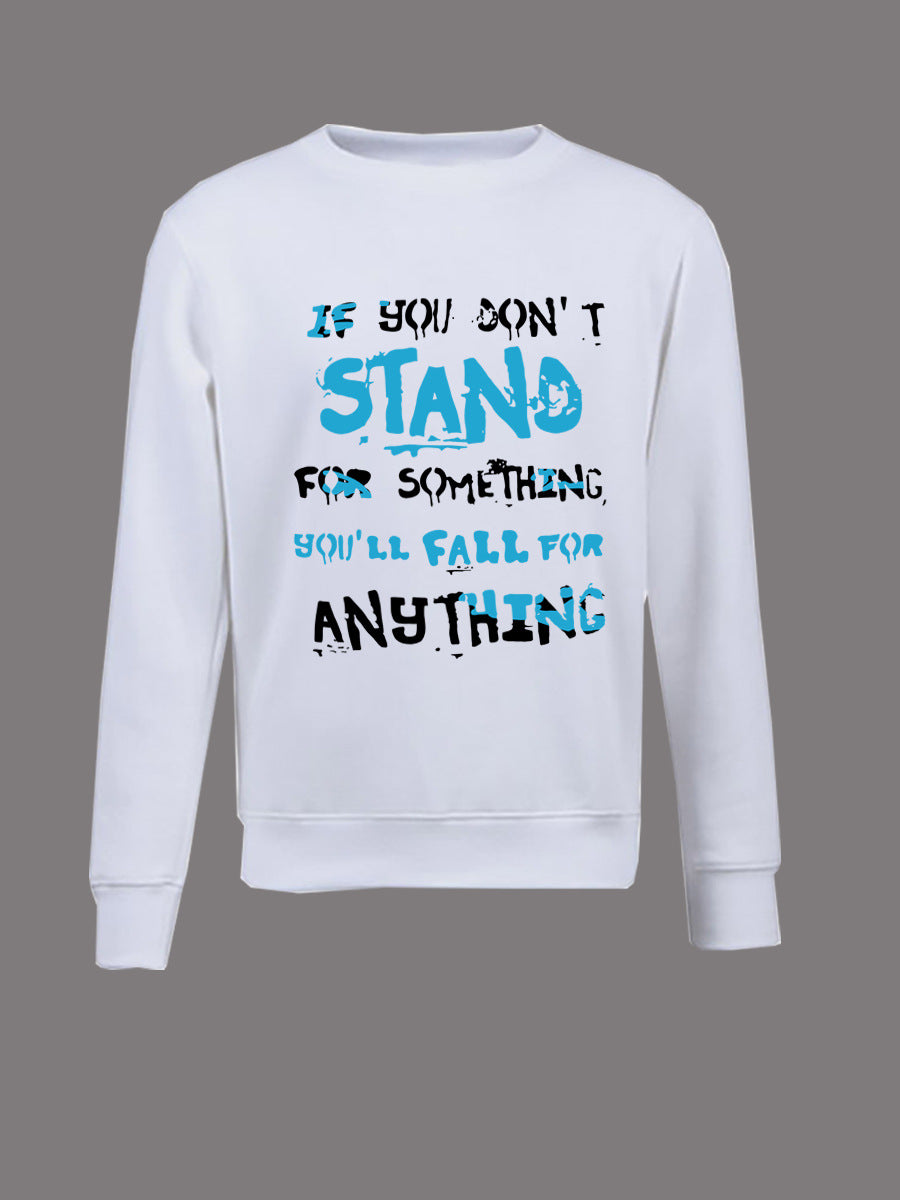 Damen Sweatshirt mit inspirierendem grafischen Aufdruck Stalluxe