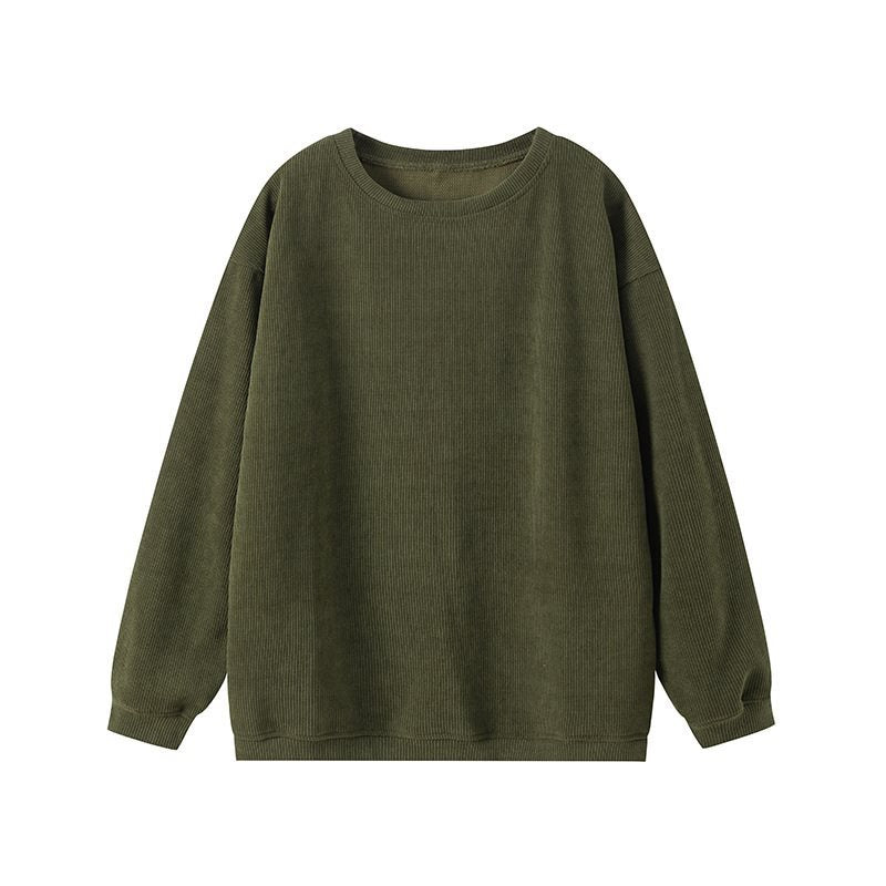 Damen gemütlicher und stilvoller Pullover mit Rippstruktur Stalluxe