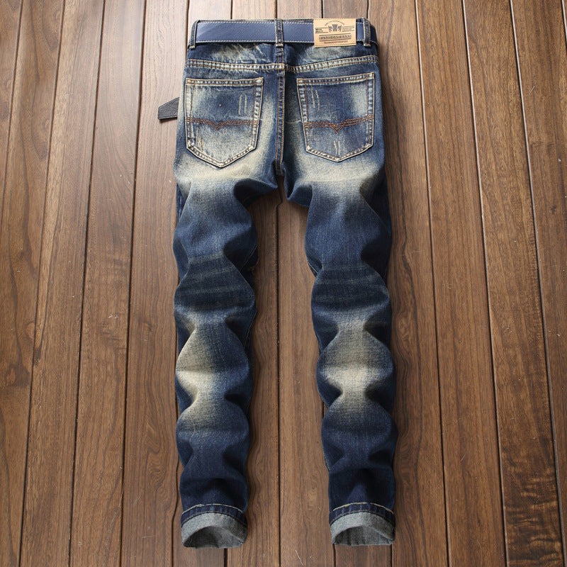 Herren Destroyed Jeans Stalluxe