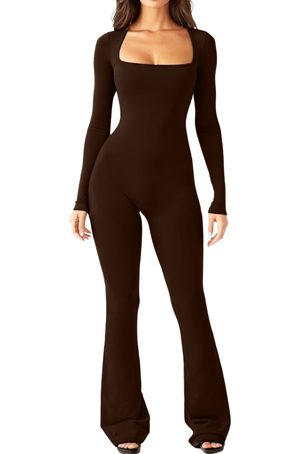 Damen Overall mit langen Ärmeln und weitem Bein Stalluxe
