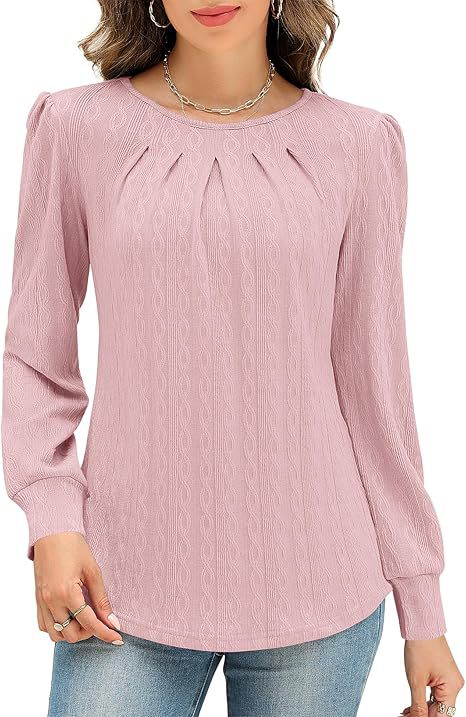 Damen Stylische Bluse mit dekorativem Faltenwurf Stalluxe