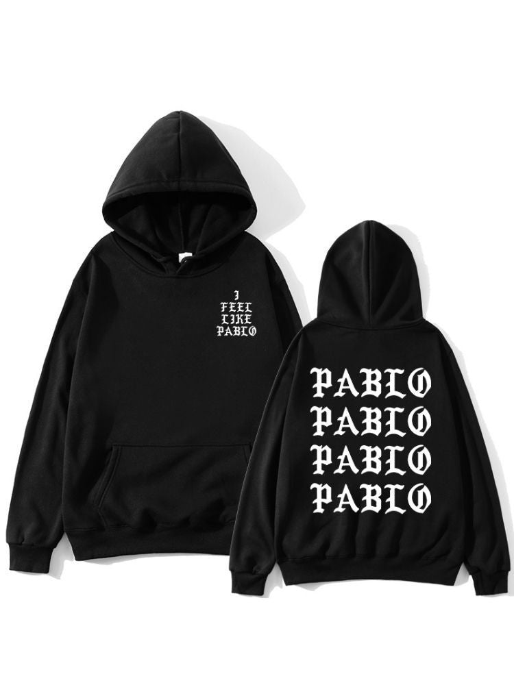 Damen Kapuzenpullover mit grafischem Statement Stalluxe
