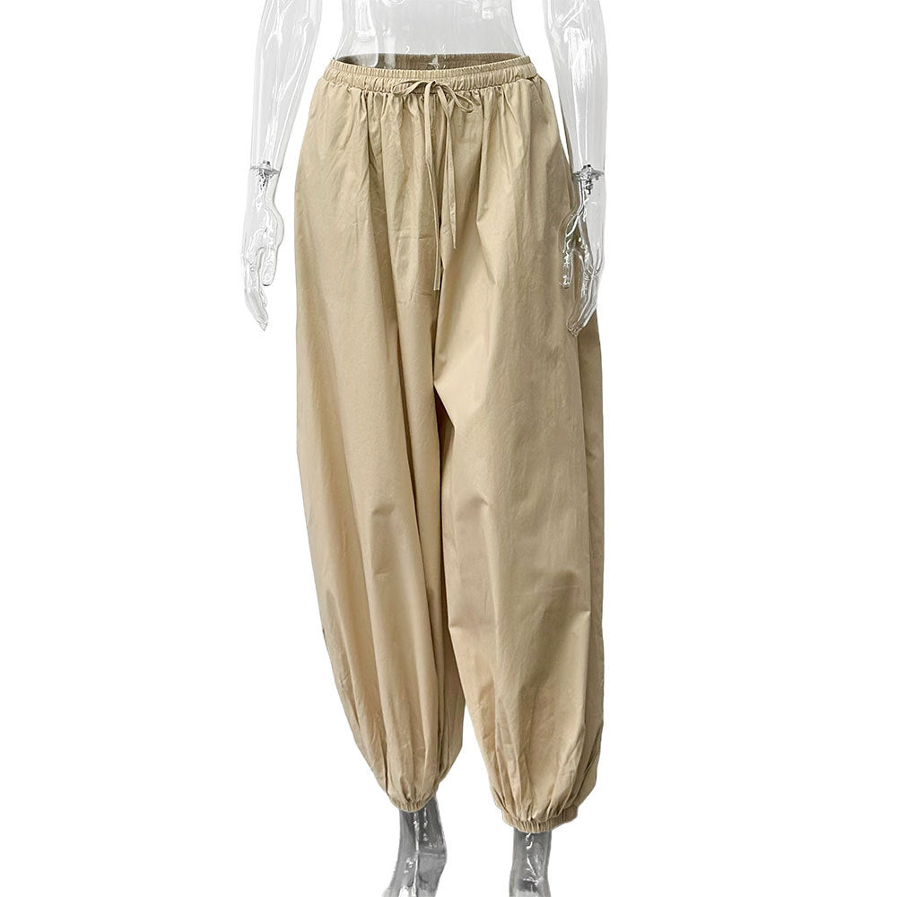 Damen Lässige Harrington-Hosen mit Kordelzug Stalluxe