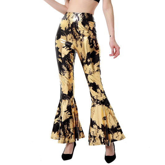 Damen Glamouröse Schlaghose Stalluxe