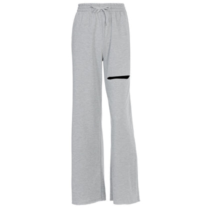 Damen Hochwertige Freizeithose mit modischen Riss-Details Stalluxe