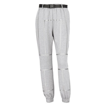 Damen sportliche Jogginghose mit modischer Silhouette und elastischem Bund Stalluxe