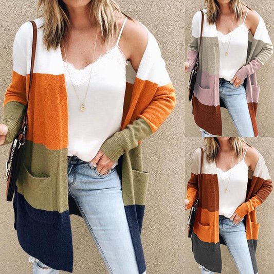 Damen gestrickter Mode Cardigan Stalluxe