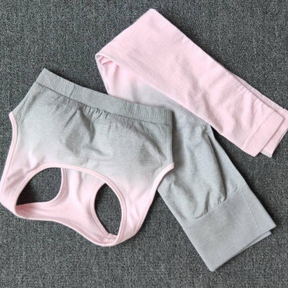 Damen Sportliches Oberteil mit Hochbund und atmungsaktiven Shorts Stalluxe