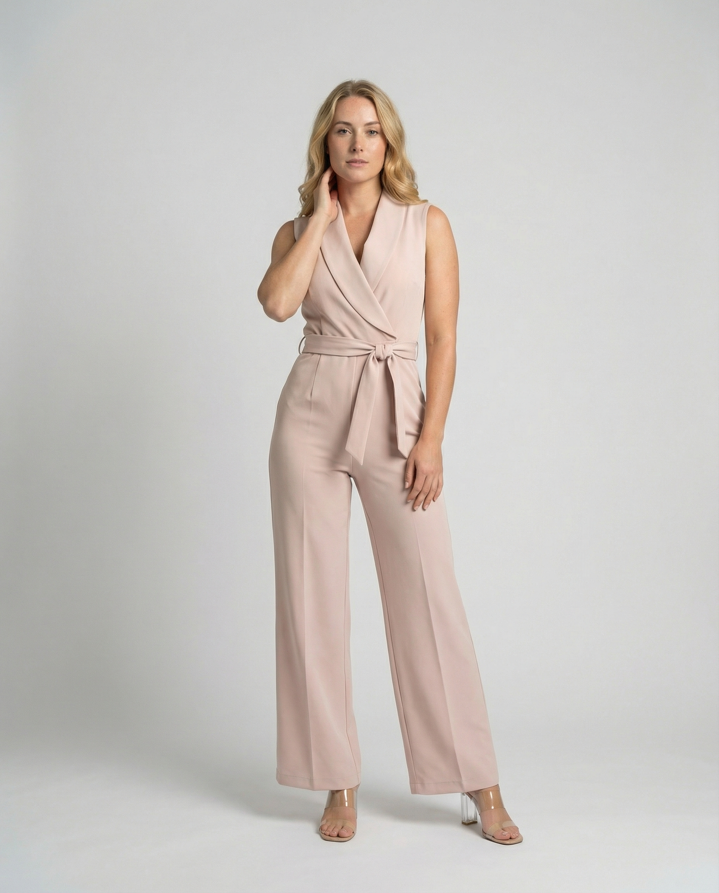 Stalluxe | Eleganter Jumpsuit Damen Khaki