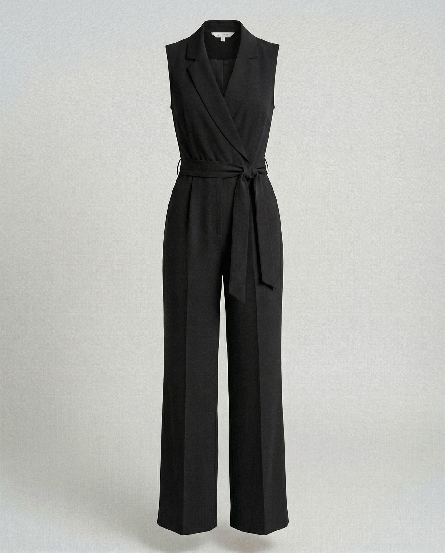 Stalluxe | Eleganter Jumpsuit Damen Schwarz