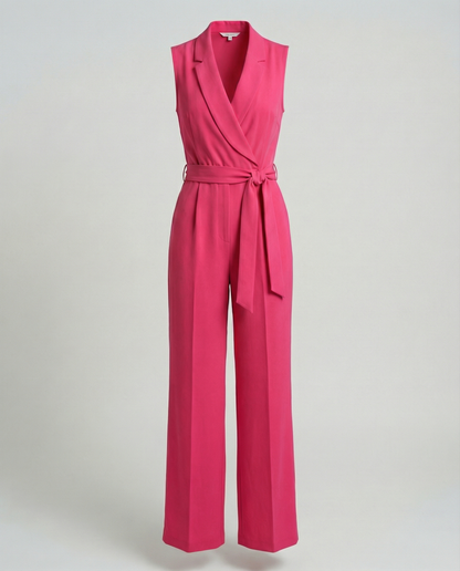 Stalluxe | Eleganter Jumpsuit Damen Rosa